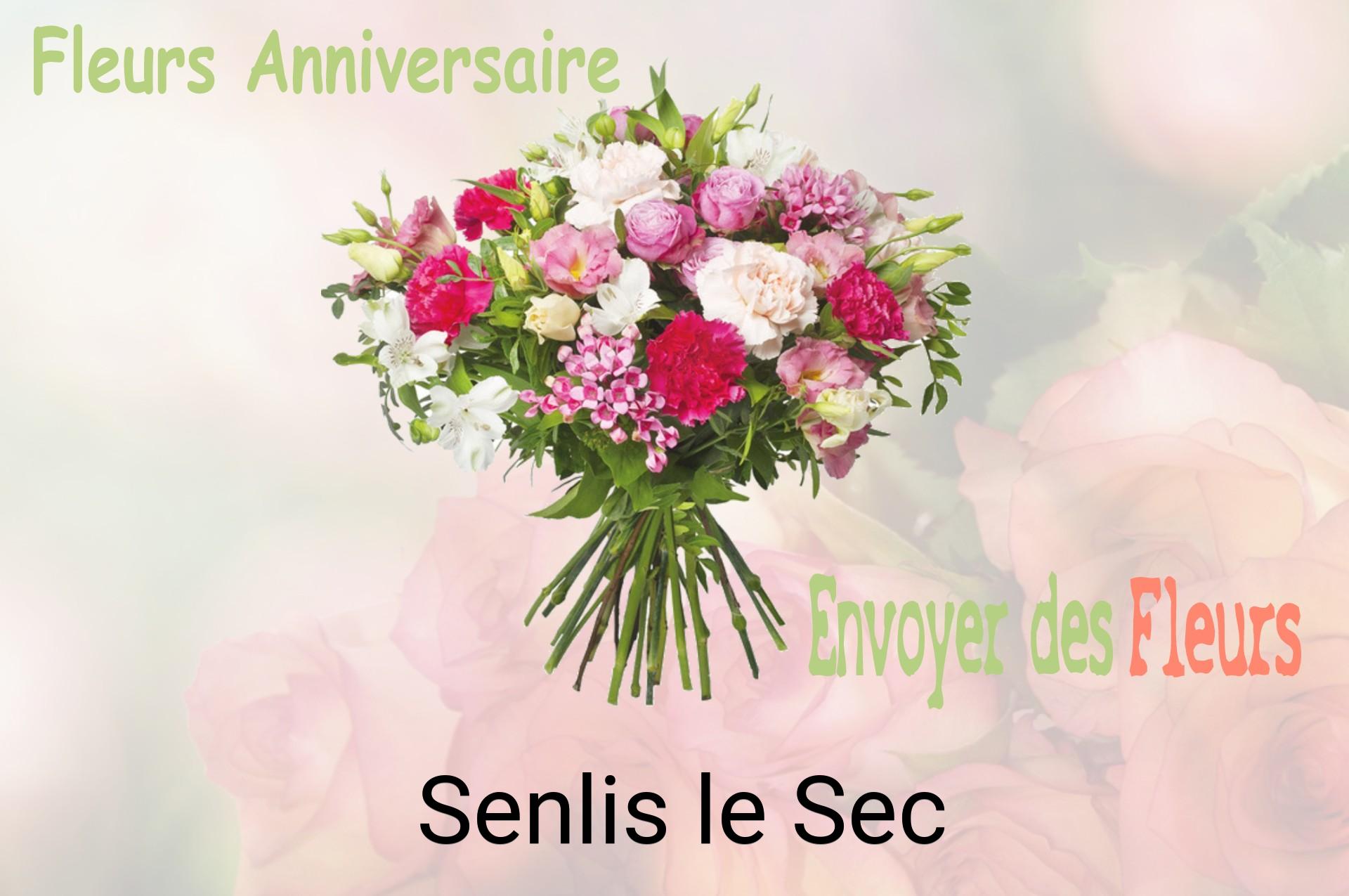 Bouquet de fleurs d’anniversaire livré à Senlis-le-Sec